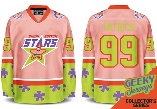 Patrick star online hockey jersey